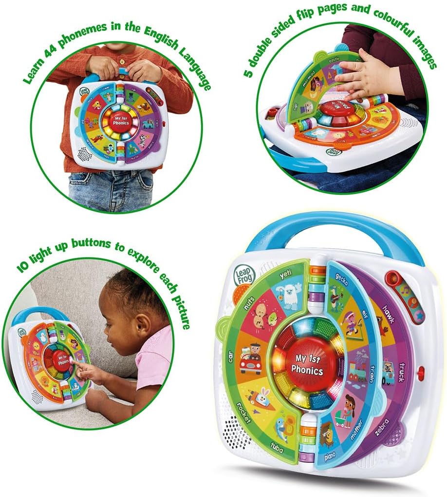 Διαδραστικό παιχνίδι, Vtech, Leap Frog, Η Πρώτη μου Φωνολογία, Spin and Learn