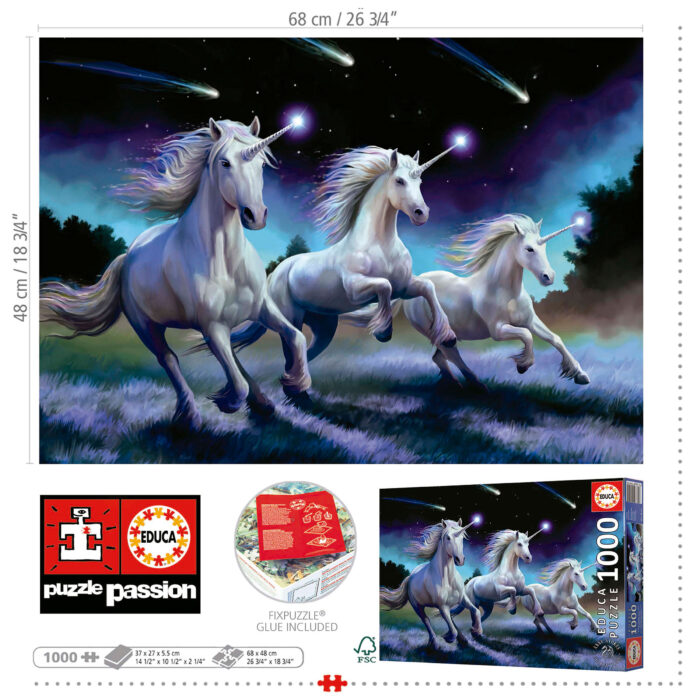 Puzzle Shooting Stars, Ann Stokes, 1000 τεμάχια