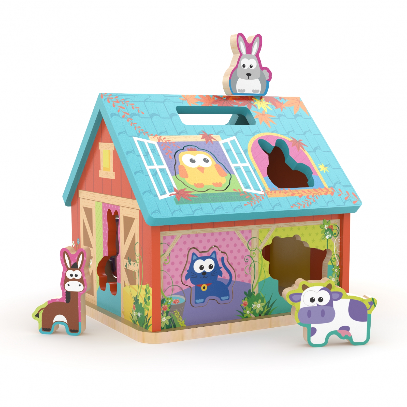 Ξύλινος διαλογέας σπιτιών, J′adore, Αγρόκτημα