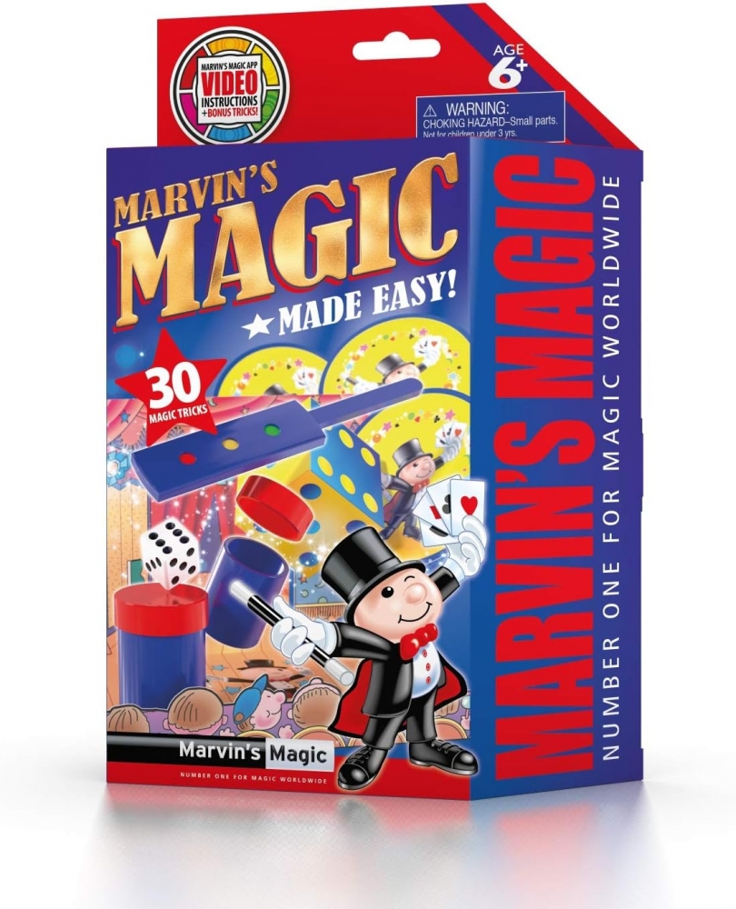Μαγικό σετ, Marvin's Magic, 30 μαγικά κόλπα, σετ 3 - κόκκινο