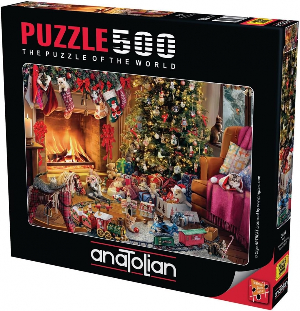 Παζλ, Ανατολία, Πρωί Χριστουγέννων, 500 τεμάχια