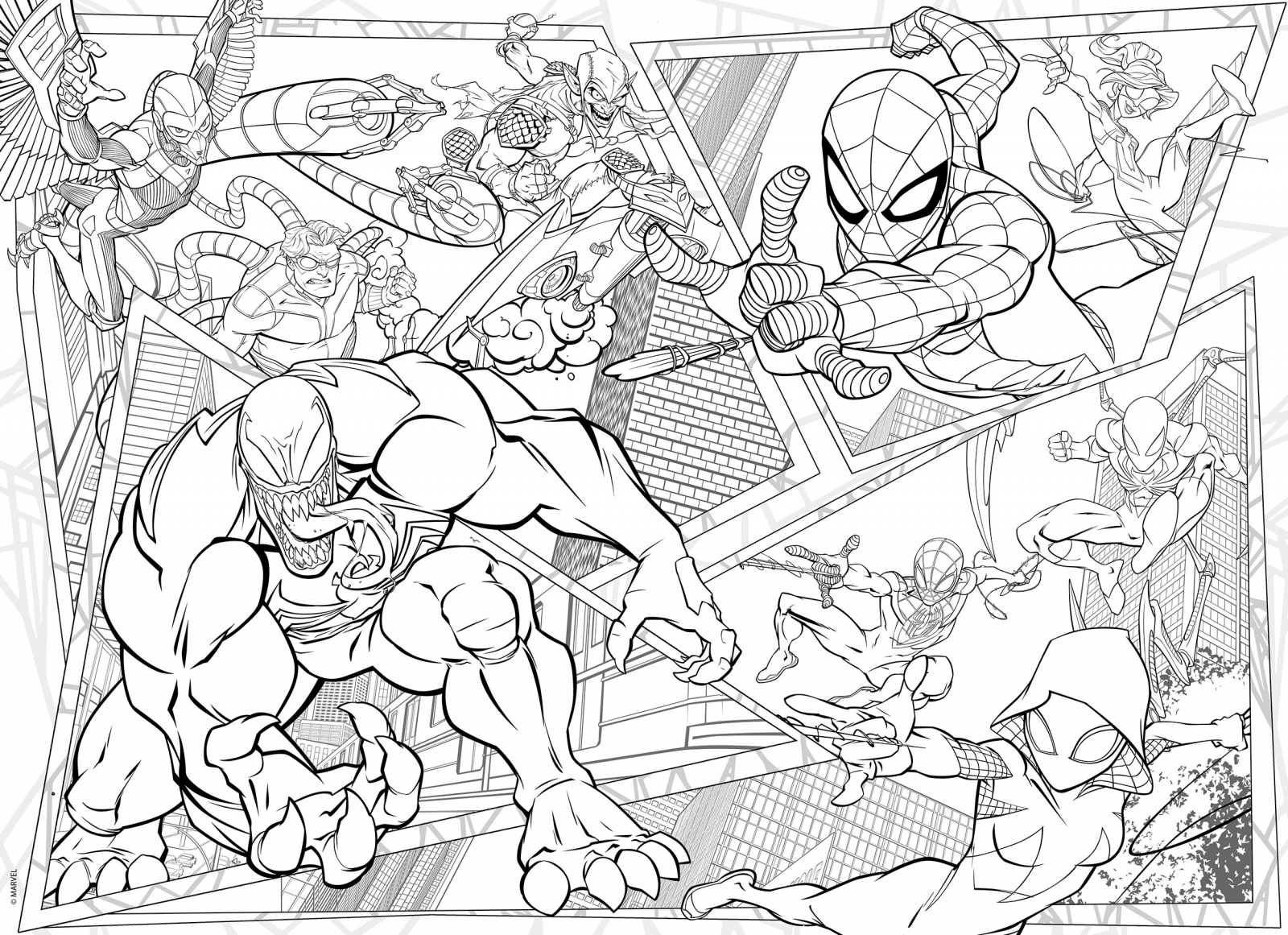 Παζλ, Lisciani, Spiderman, Διπρόσωπο παζλ 150 τεμαχίων