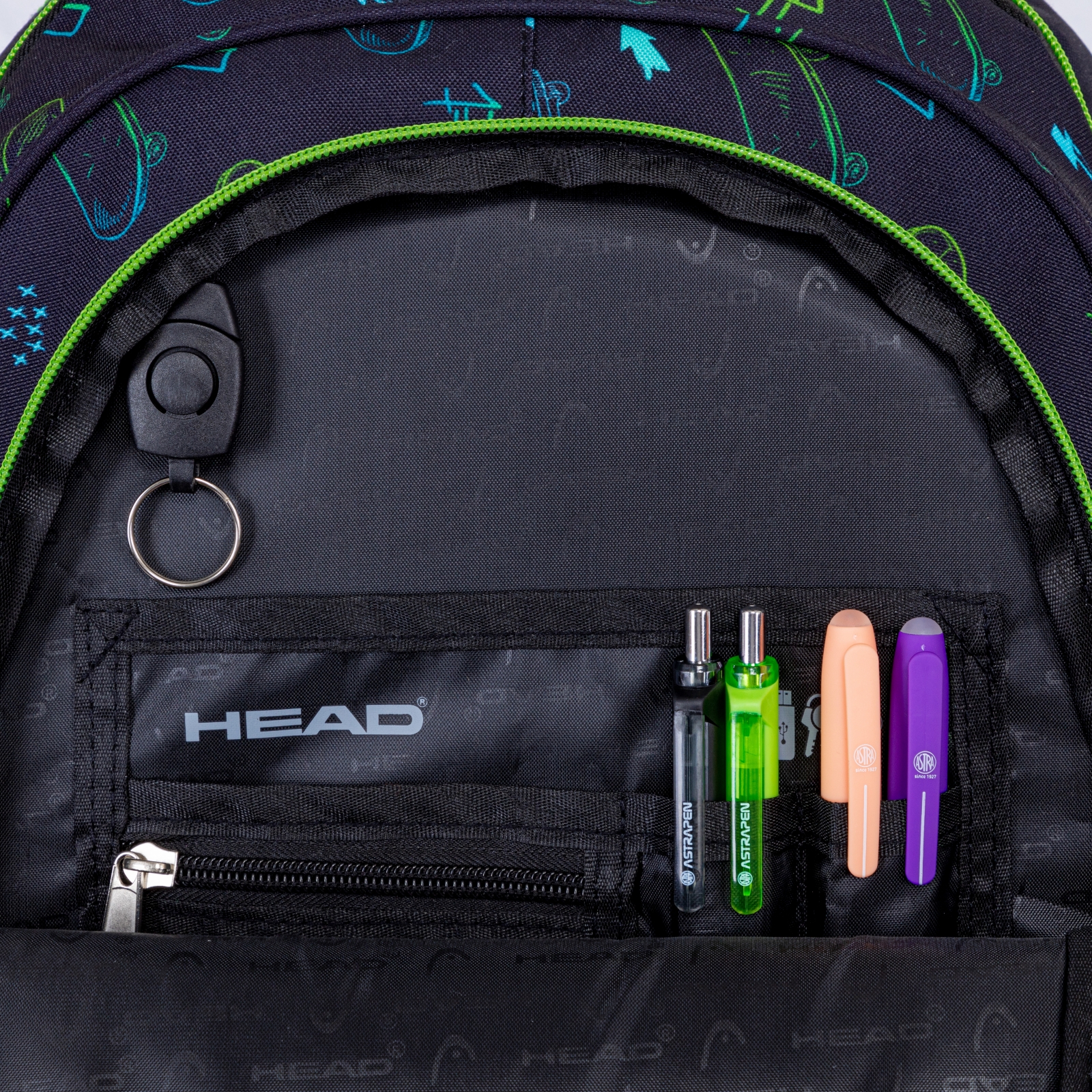 Σχολικό σακίδιο HEAD Skate lifestyle, AB300, 42 x 30 x 19 cm