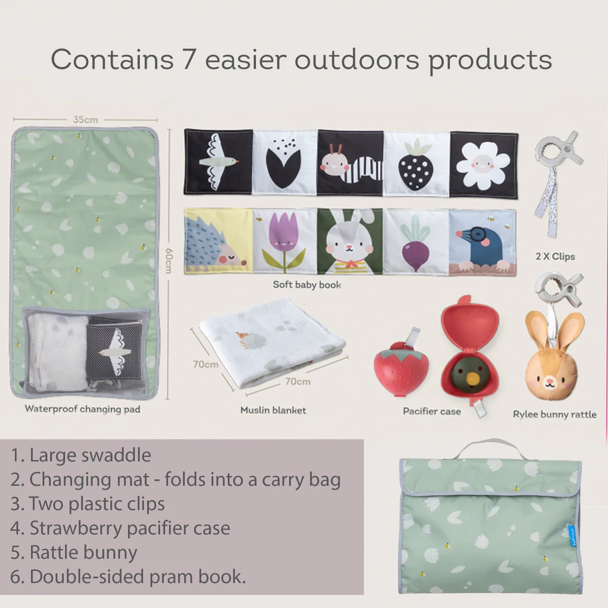 Σετ για outdoor play Outdoor Kit, 7 μέρη