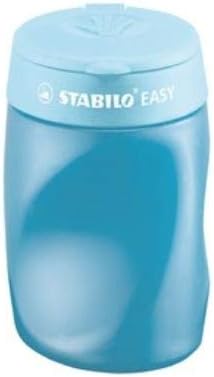 Σετ εργονομικών μολυβιών, Stabilo, EASYgraph S, για δεξιόχειρες, 2 τεμάχια με ξύστρα και γόμα, Μπλε