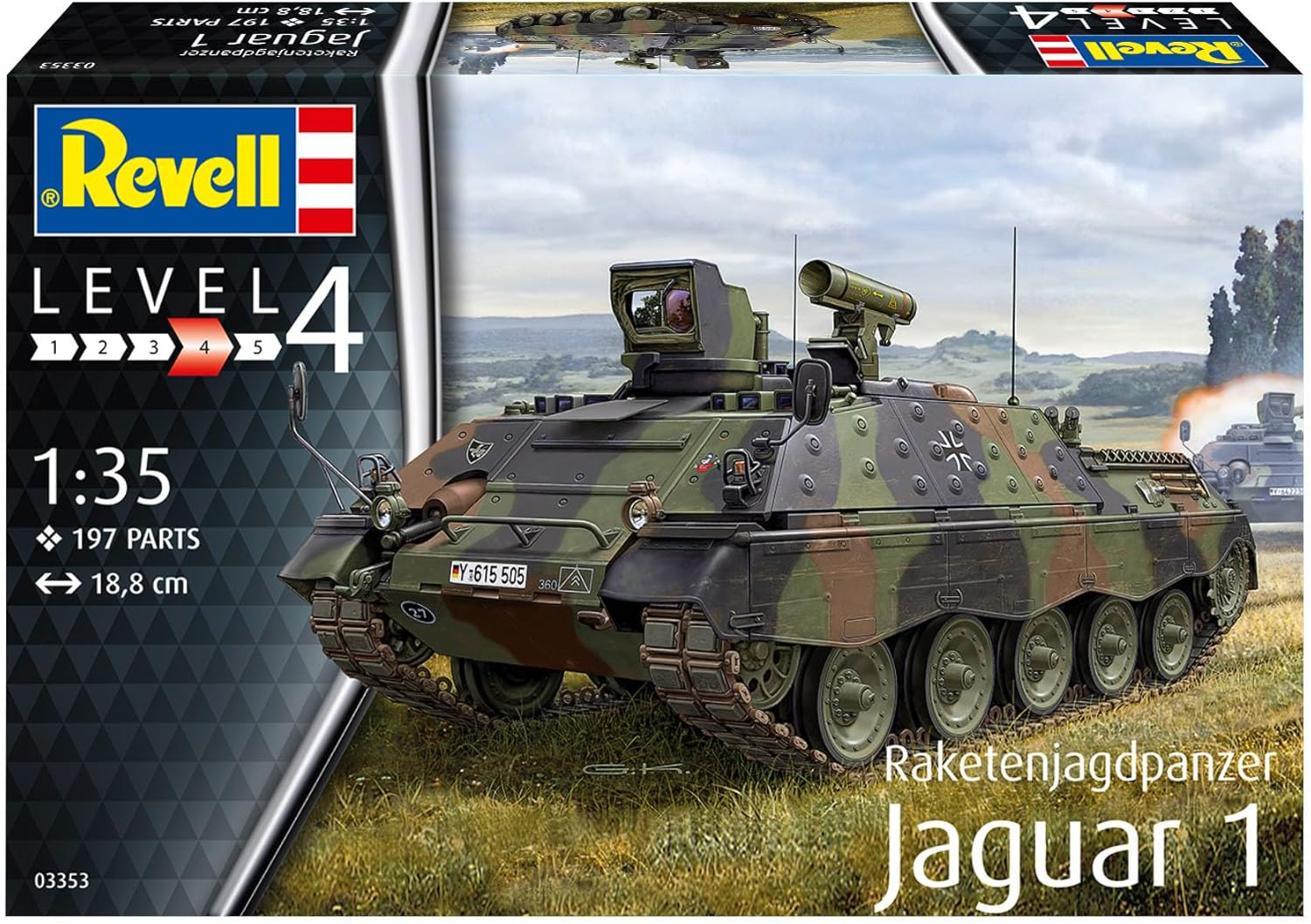 Μοντέλο κατασκευής, Revell, αντιτορπιλικό πυραύλων Jaguar 1