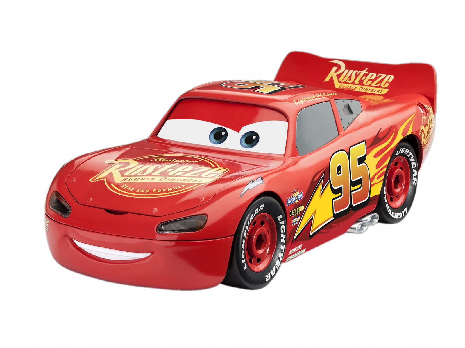 Κιτ συναρμολόγησης για παιδιά, Revell, Disney Cars, Lightning McQueen, Με ήχο και φως, 19 τεμάχια