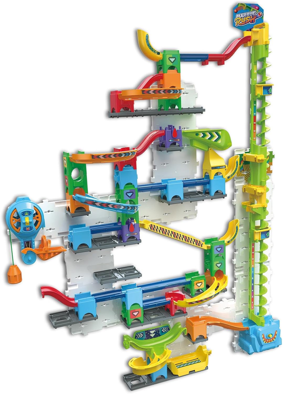 Διαδραστικό παιχνίδι, Vtech, Marble Rush, Σετ μαρμάρινων πίστων τοίχου