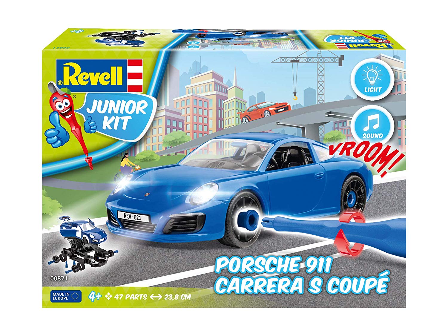 Junior kit - μοντέλο συναρμολόγησης - Porsche Carrera