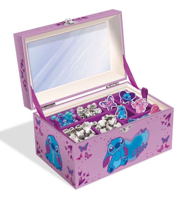 DIY Κοσμήματα, Lisciani, Ραφή, Σετ με Κουτί Κοσμημάτων