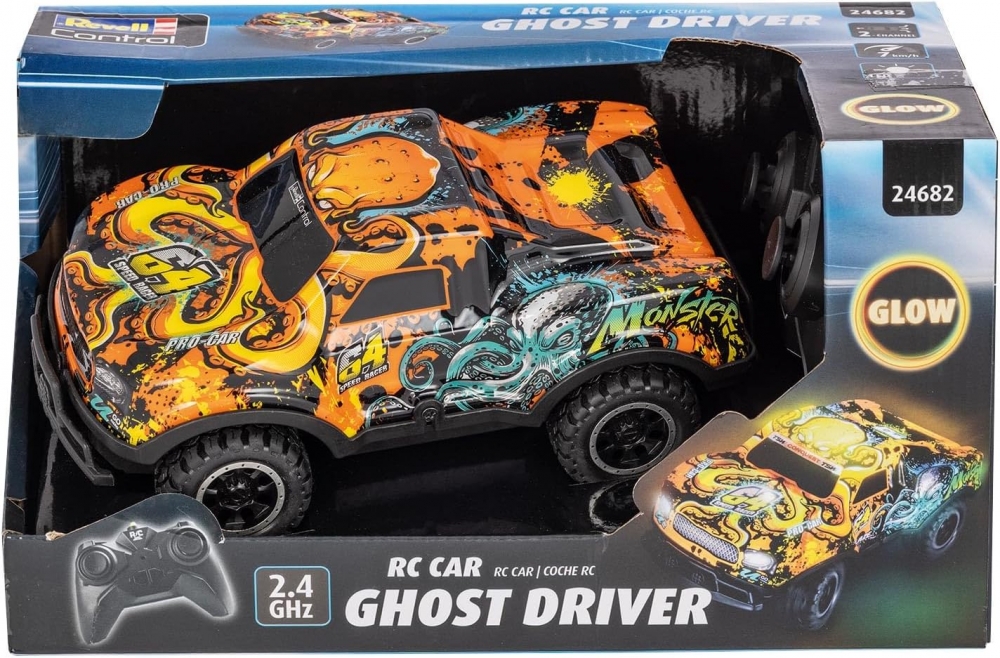 RC Car, Revell, Ghost Driver, Orange, RC