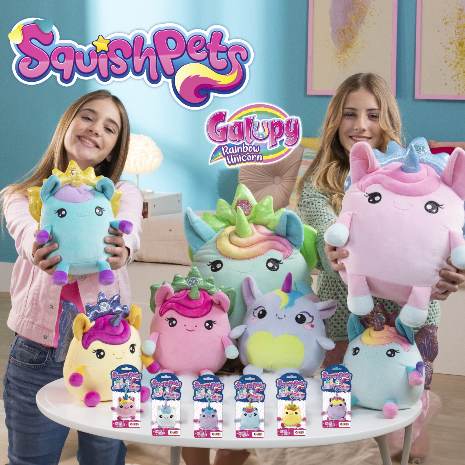 Λούτρινο μπρελόκ, Craze, Unicorn, 19εκ.