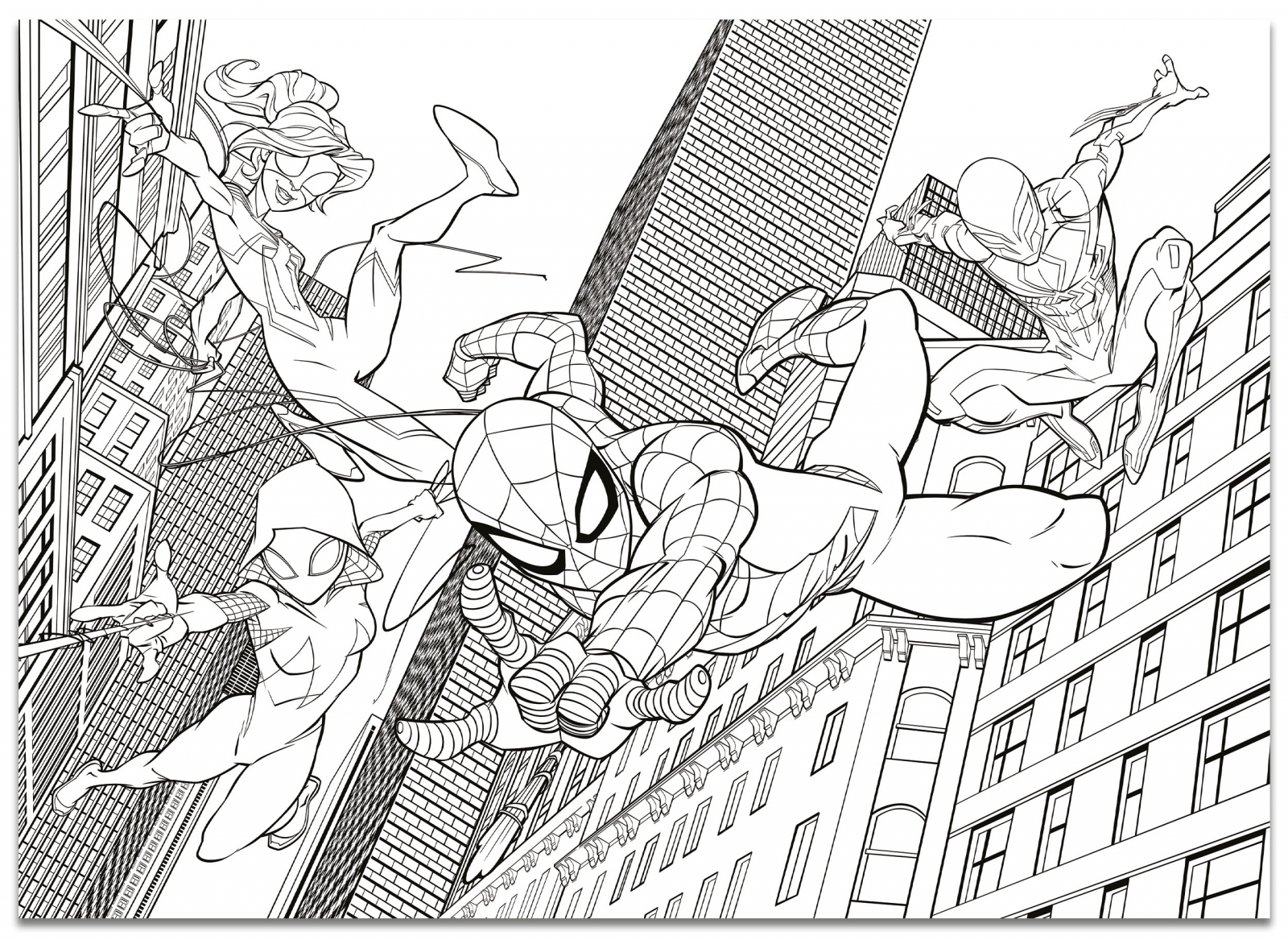 Παζλ, Lisciani, Spiderman, Παζλ διπλής όψης 2 x 48 τεμαχίων