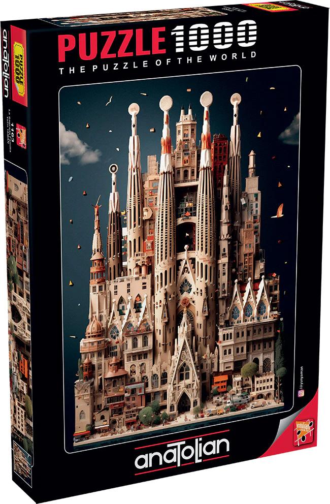 Παζλ, Anatolian, Sagrada Familia, 1000 τεμάχια