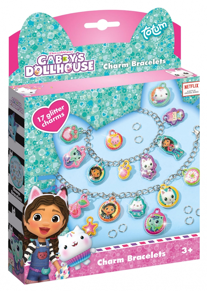 Творчески комплект Gabby′s Dollhouse, Направи сам гривни, 2 броя