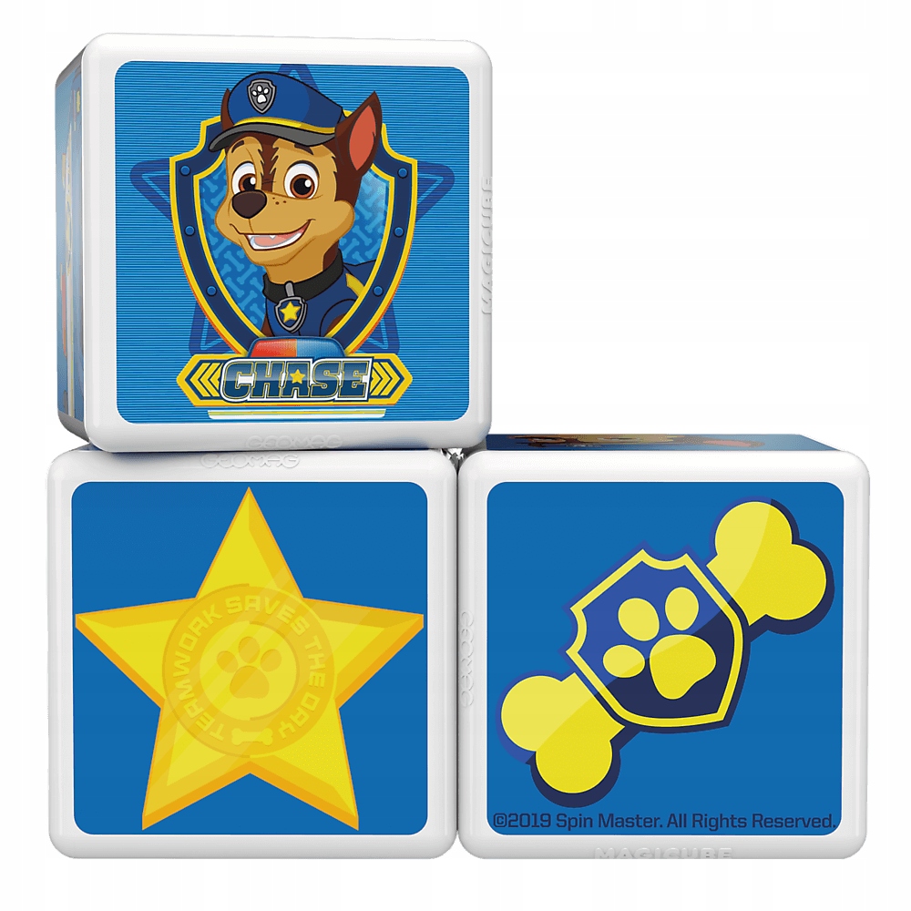 Магнитен конструктор Magicube, Paw Patrol, Полицейската кола на Чейс 079, 5 части