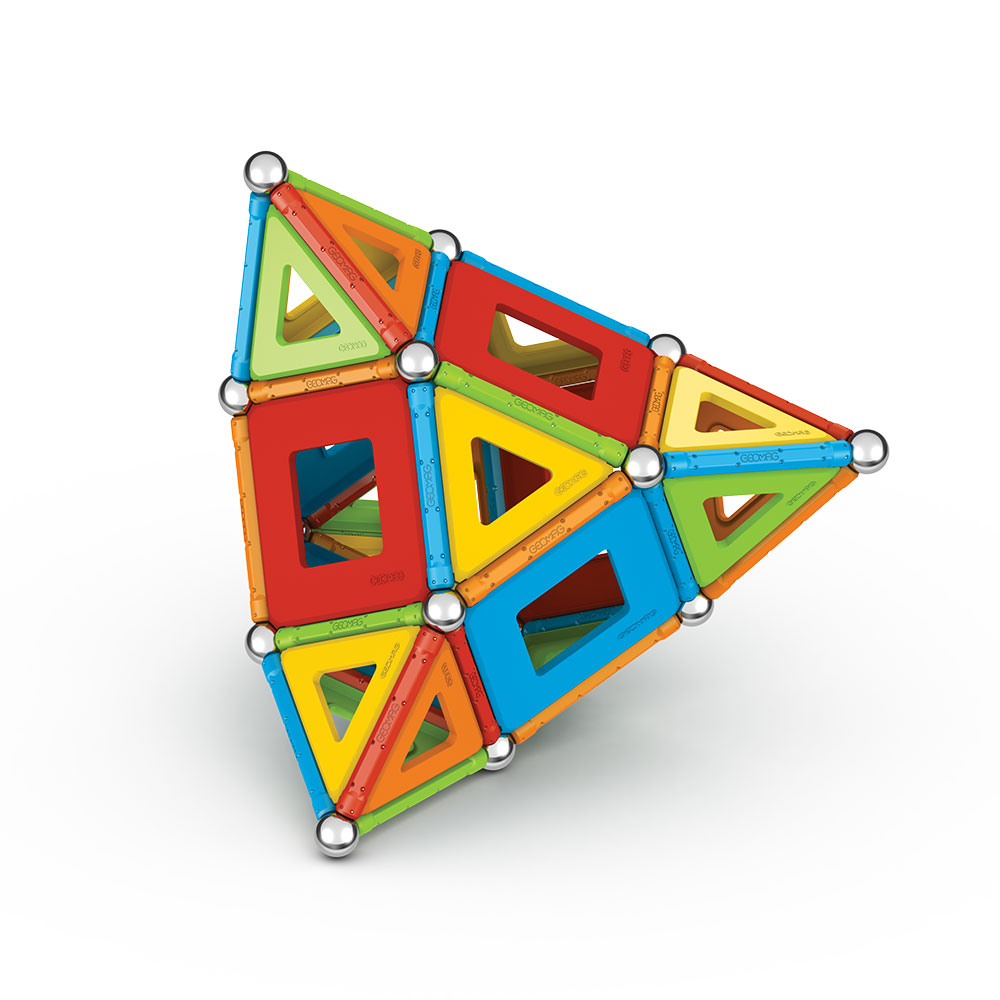 Магнитен конструктор Supercolor Panels 382, 114 части