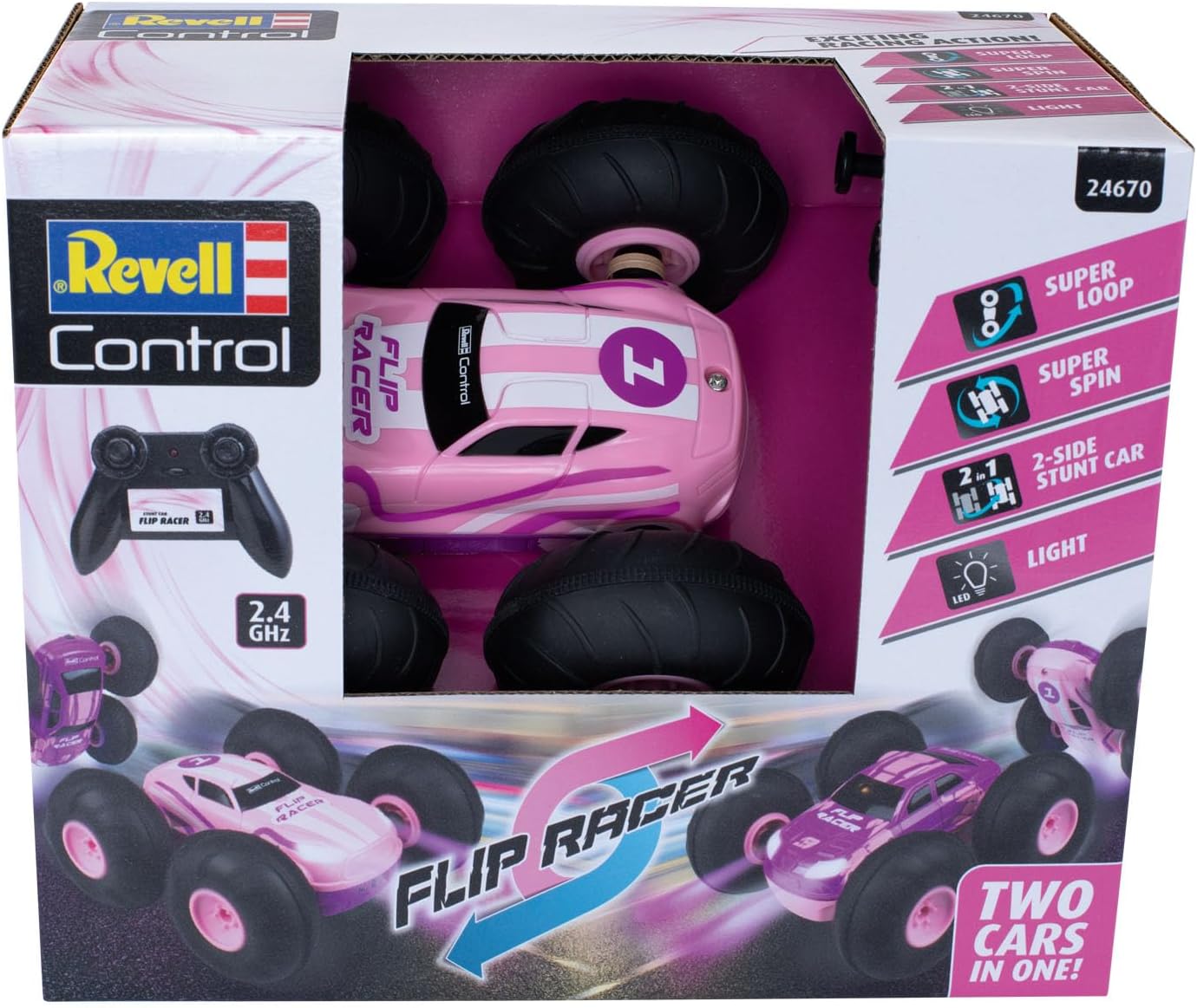 Revell RC Car Flip Racer με RC Pink