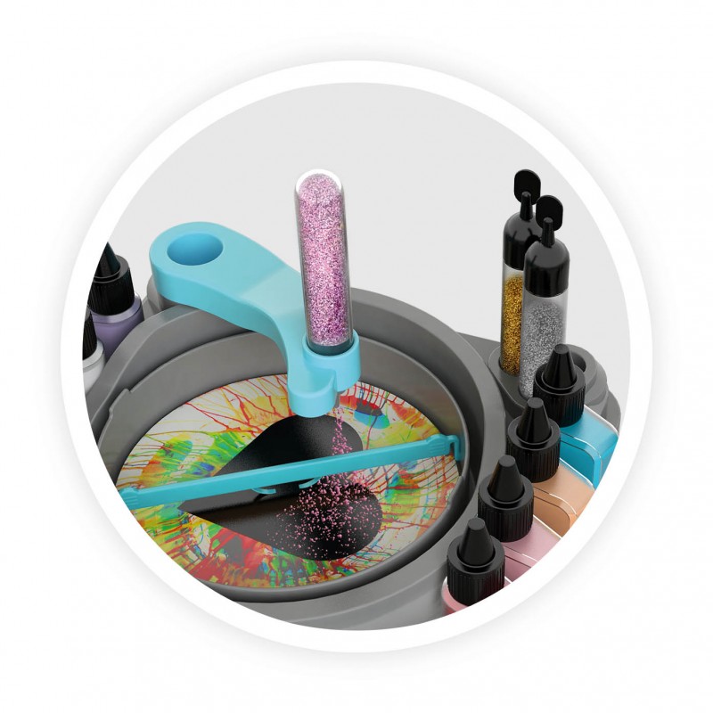 Δημιουργικό σετ Στούντιο για σχέδιο, Spin art