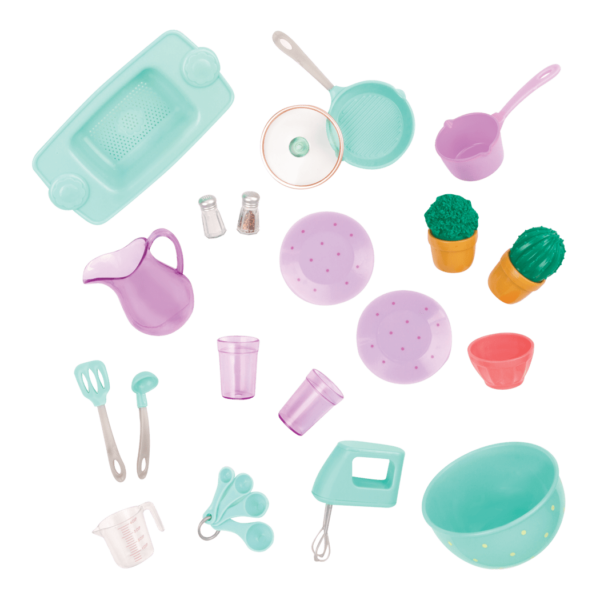 Σετ κουζίνας Our Generation - Gourmet