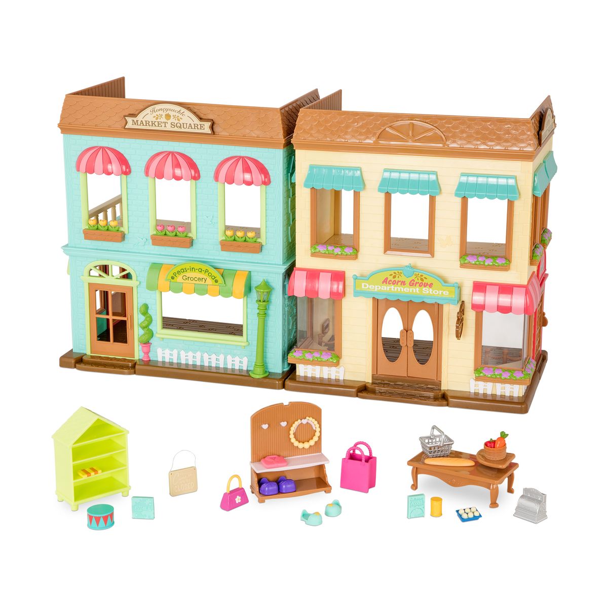 Lil Woodzeez Light Effects Store Playset