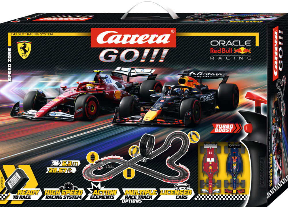 Πίστα αγώνων, Carrera, Red Bull, Formula 1, Ζώνη ταχύτητας, 6,3μ