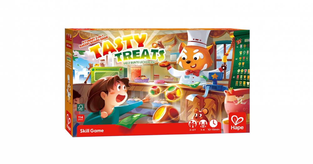 Επιτραπέζιο παιχνίδι, Hape , Bakery 2 σε 1