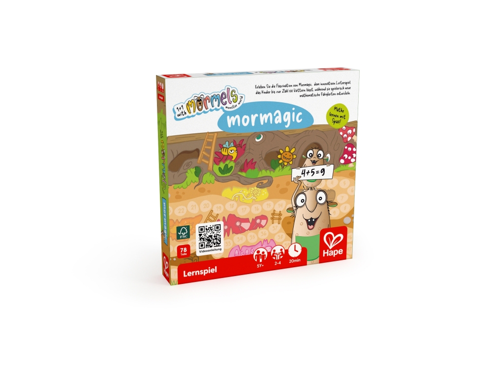 Εκπαιδευτικό επιτραπέζιο παιχνίδι, Hape, Mormagic