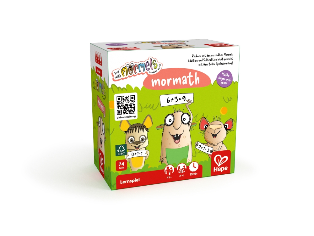 Εκπαιδευτικό επιτραπέζιο παιχνίδι, Hape, Mormath