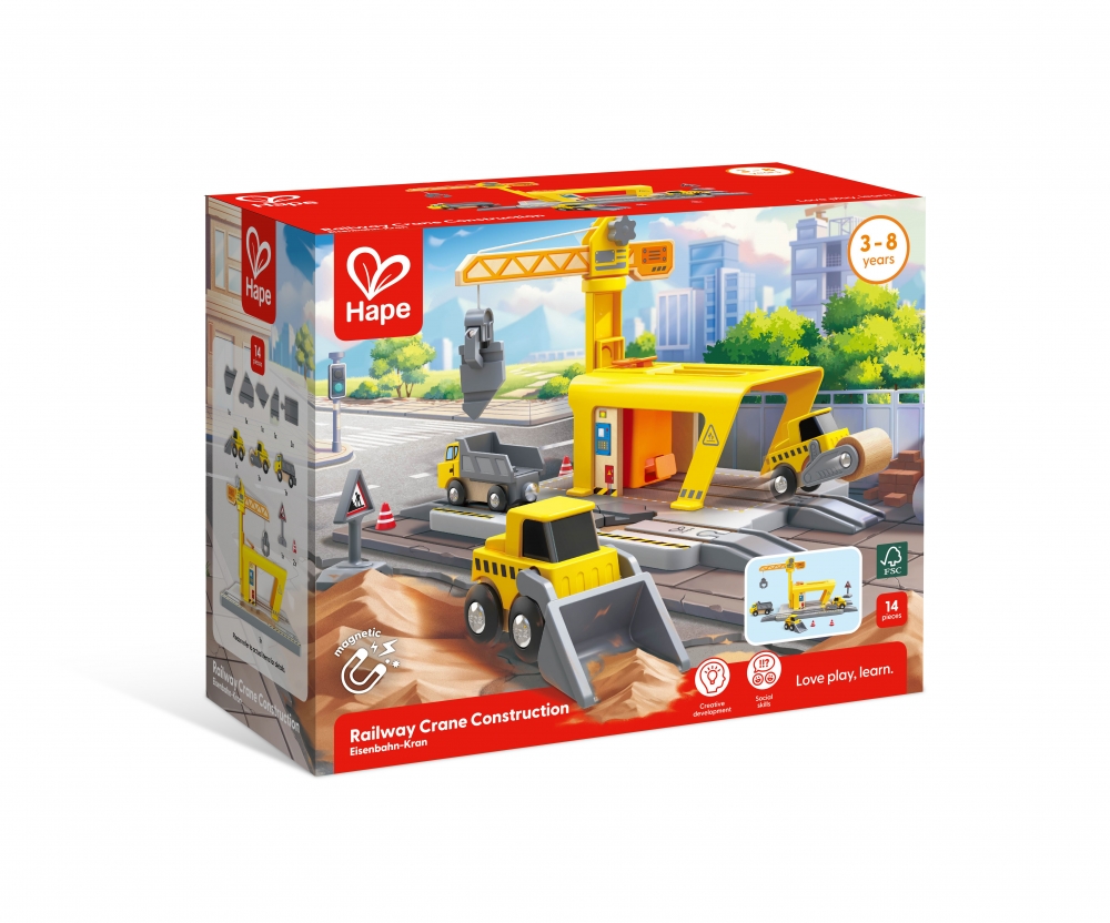 Σετ ράμπας φόρτωσης σιδηροδρόμων, Hape, 14 τεμάχια