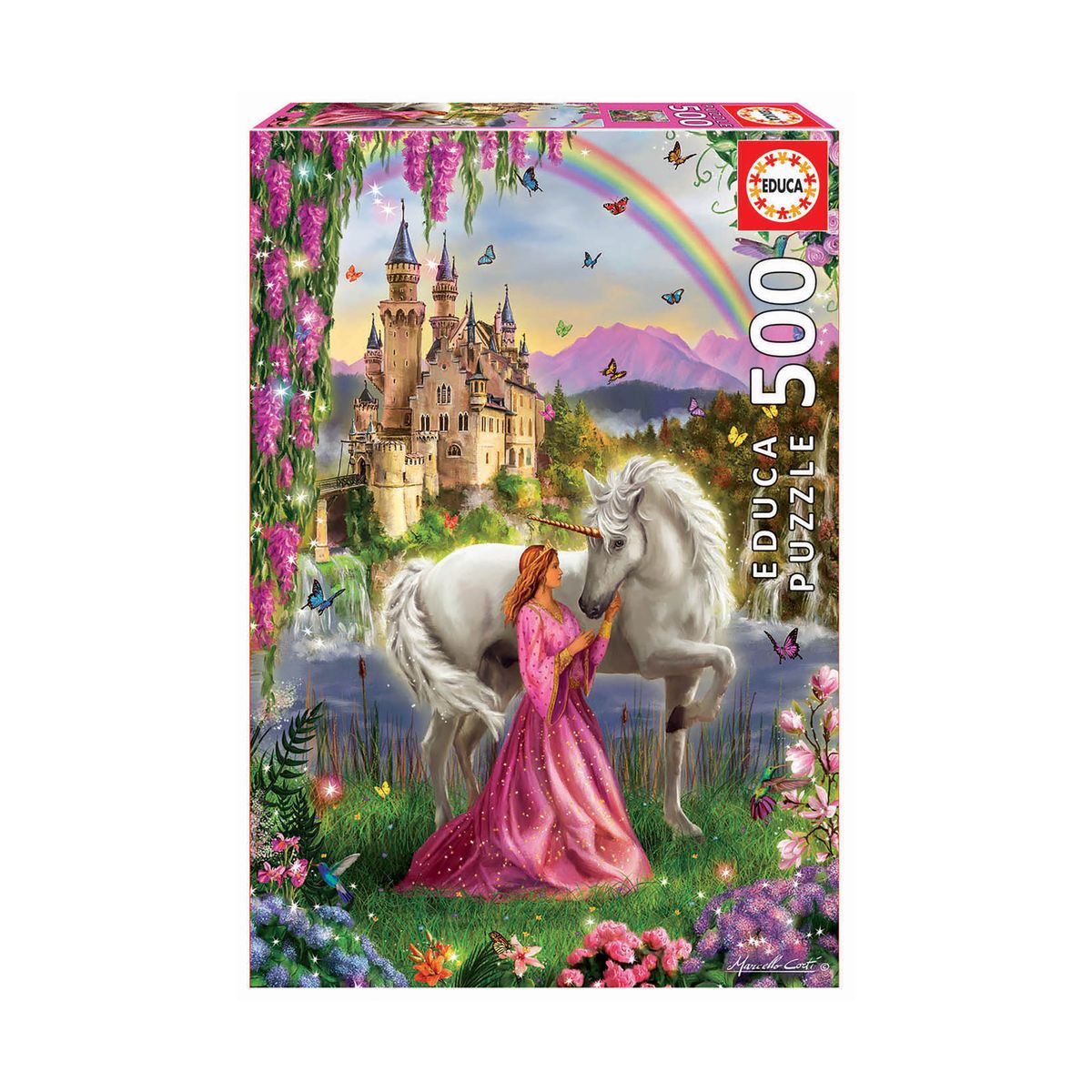 Η νεράιδα και ο μονόκερος - παζλ 500 τεμάχια