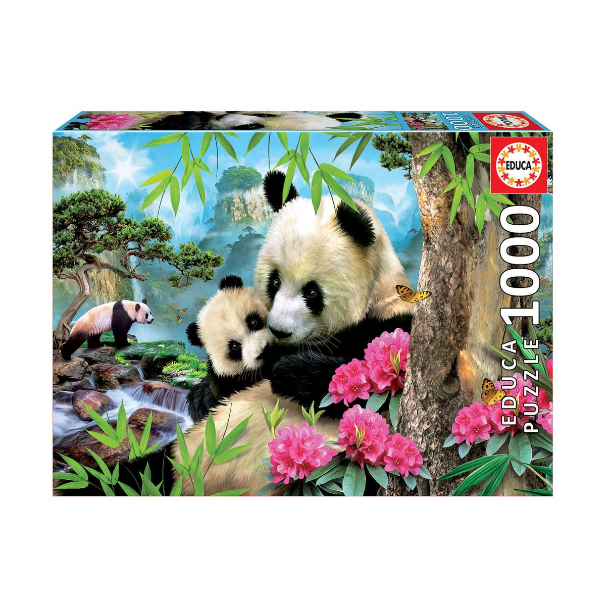 Οικογένεια Panda - παζλ 1000 τεμαχίων