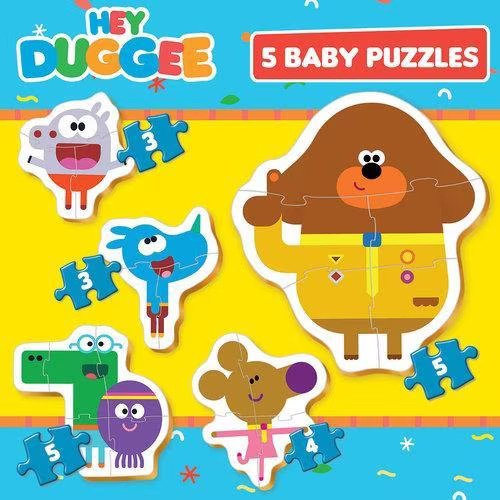 Kids Puzzle, Educa, Hey Duggee, 3/3/4/5/5 Pieces