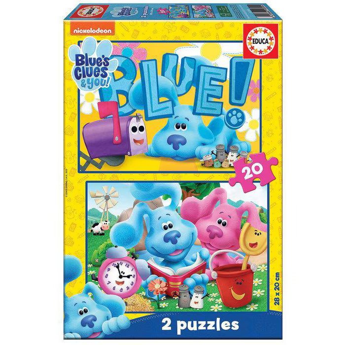 Puzzle, Educa, Riddles of Blue, 2 x 20 τεμάχια
