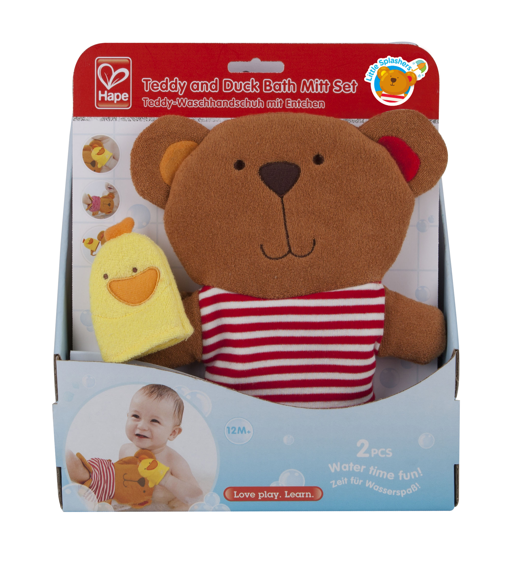 Παιχνίδι μπάνιου – Αρκούδα και παπάκι