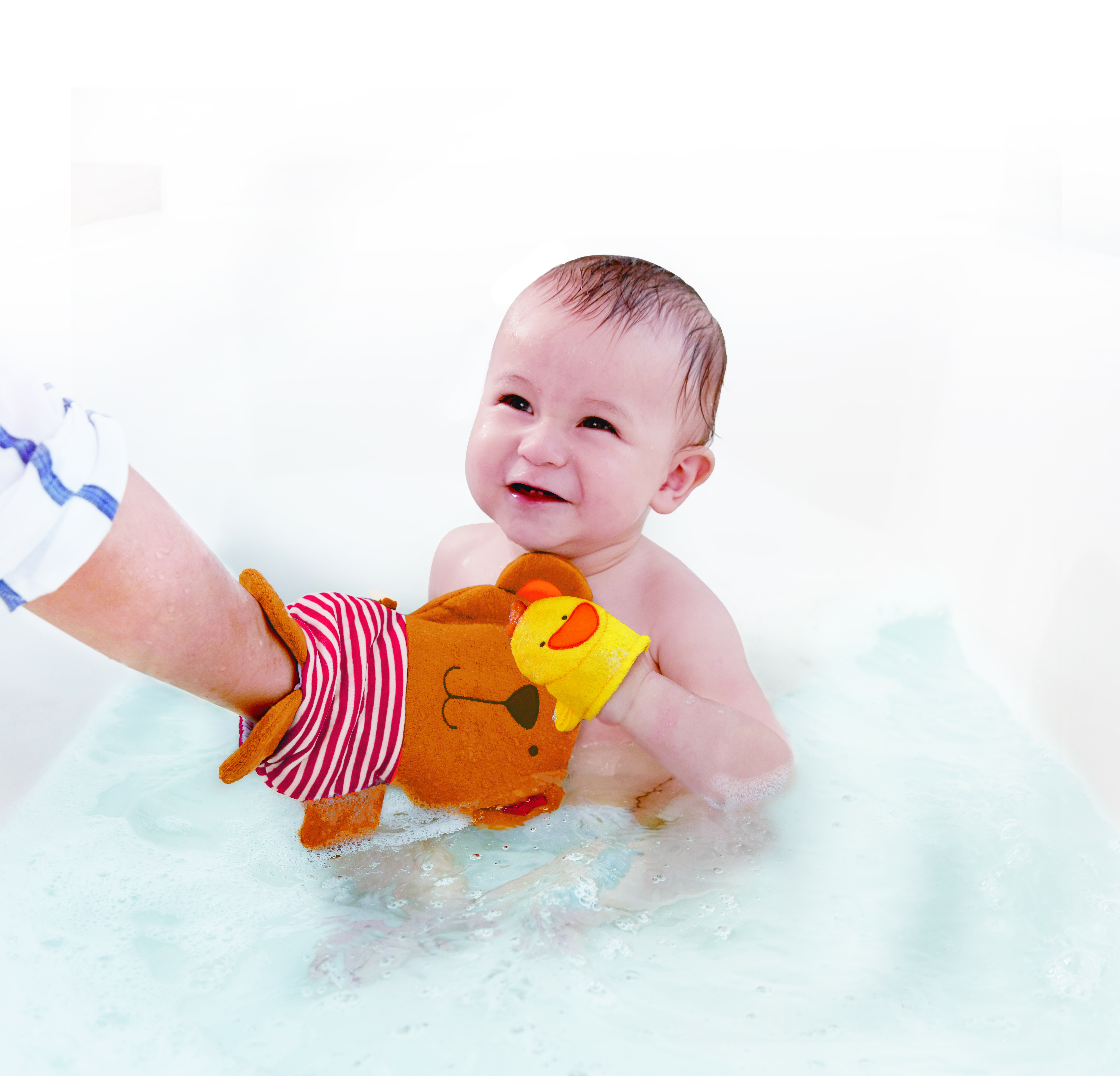 Παιχνίδι μπάνιου – Αρκούδα και παπάκι