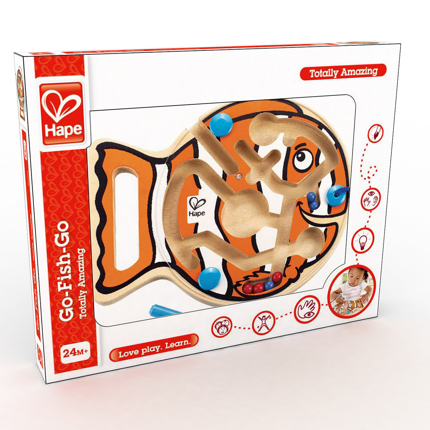 Ξύλινο παιχνίδι - Ψάρι