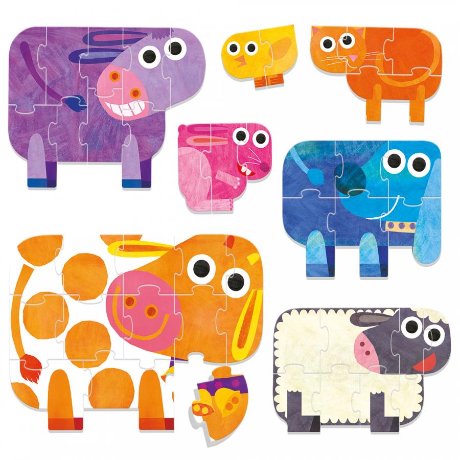 Progressive Puzzle - Farm