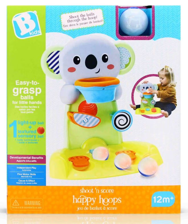 Βρεφικό παιχνίδι, Infantino, B Kids, Καλάθι με μπάλα, Κοάλα