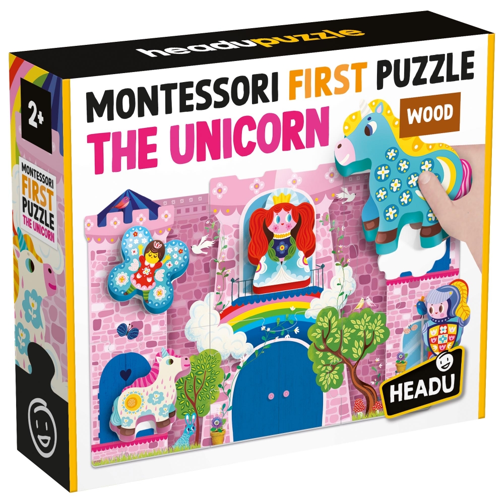 Εκπαιδευτικό παζλ, Headu, My First Puzzle Unicorn, 11 τεμάχια