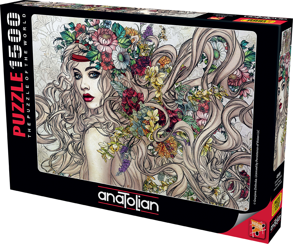 Η δύναμη των λουλουδιών - παζλ 1500 τεμάχια