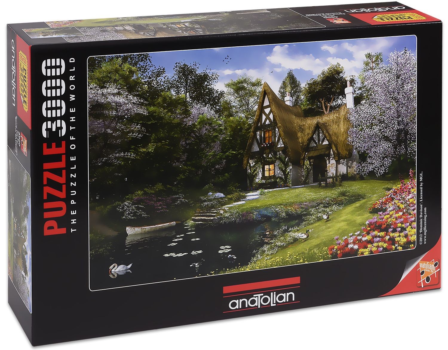 Home by the lake - παζλ 3000 τεμαχίων