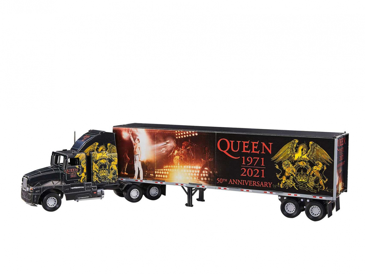 3D Puzzle - Φορτηγό και ρυμουλκούμενο QUEEN