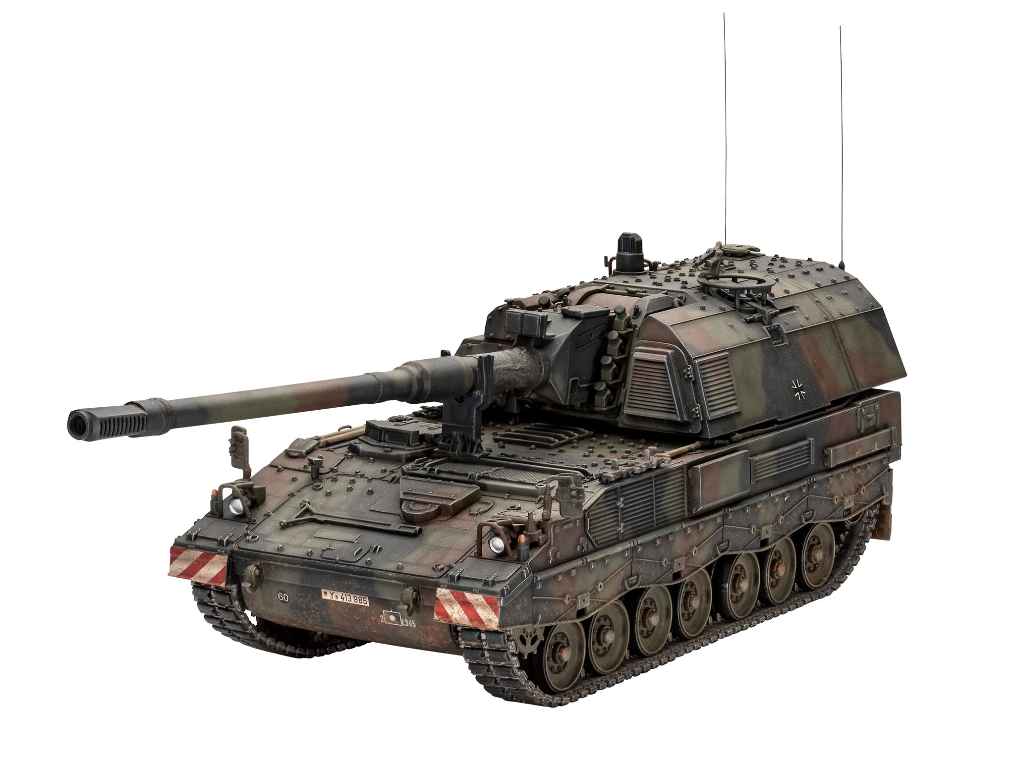 Tank Panzerhaubitze 2000 - μοντέλο συναρμολόγησης