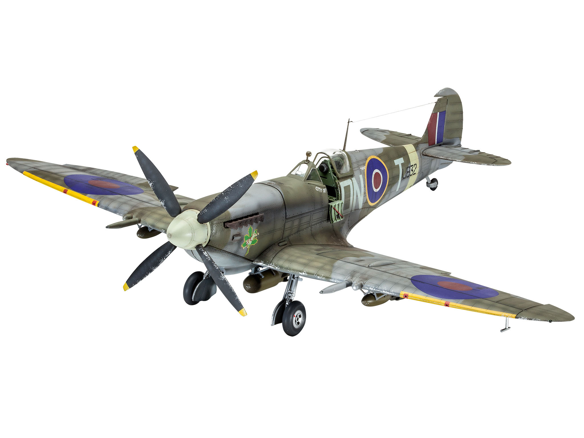 Spitfire Mk. IX - μοντέλο συναρμολόγησης