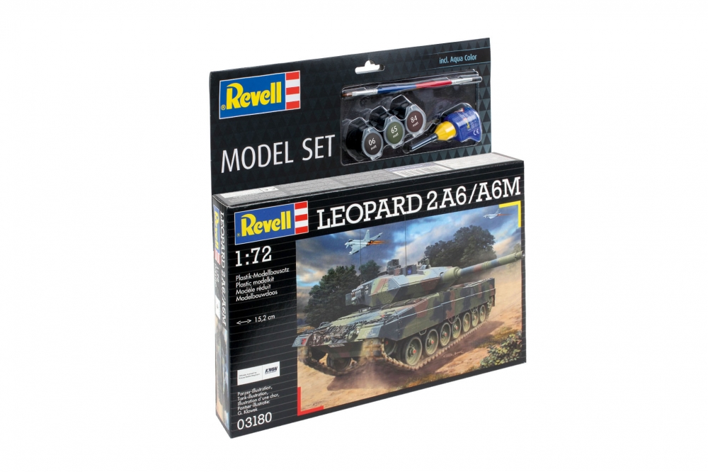 Μοντέλο συναρμολόγησης, Revell, άρμα μάχης Leopard 2A6-A6M, 168 τεμάχια