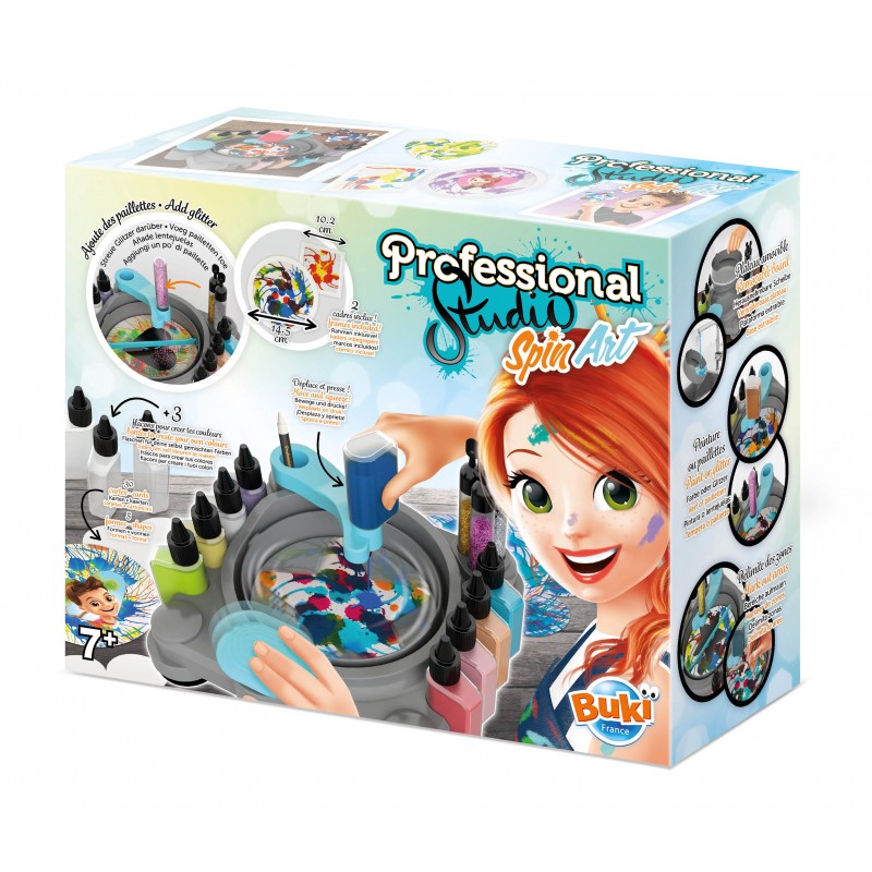 Δημιουργικό σετ Στούντιο για σχέδιο, Spin art