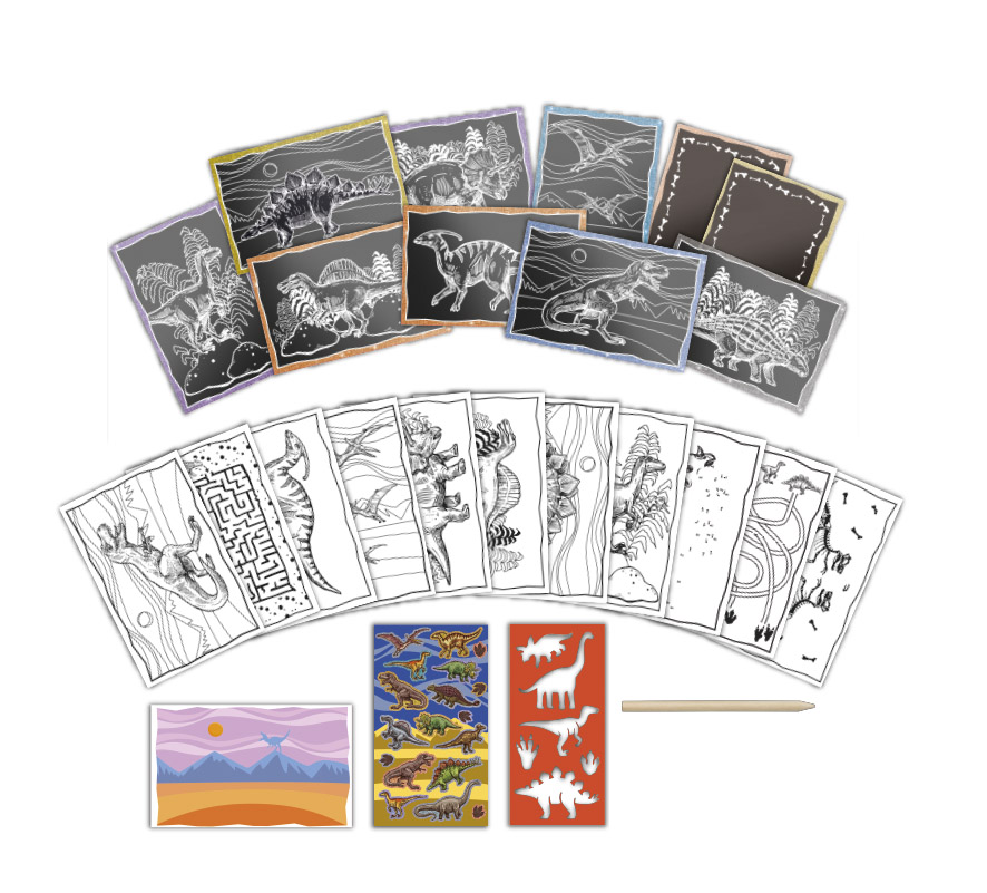 Scratchbook Δεινόσαυροι