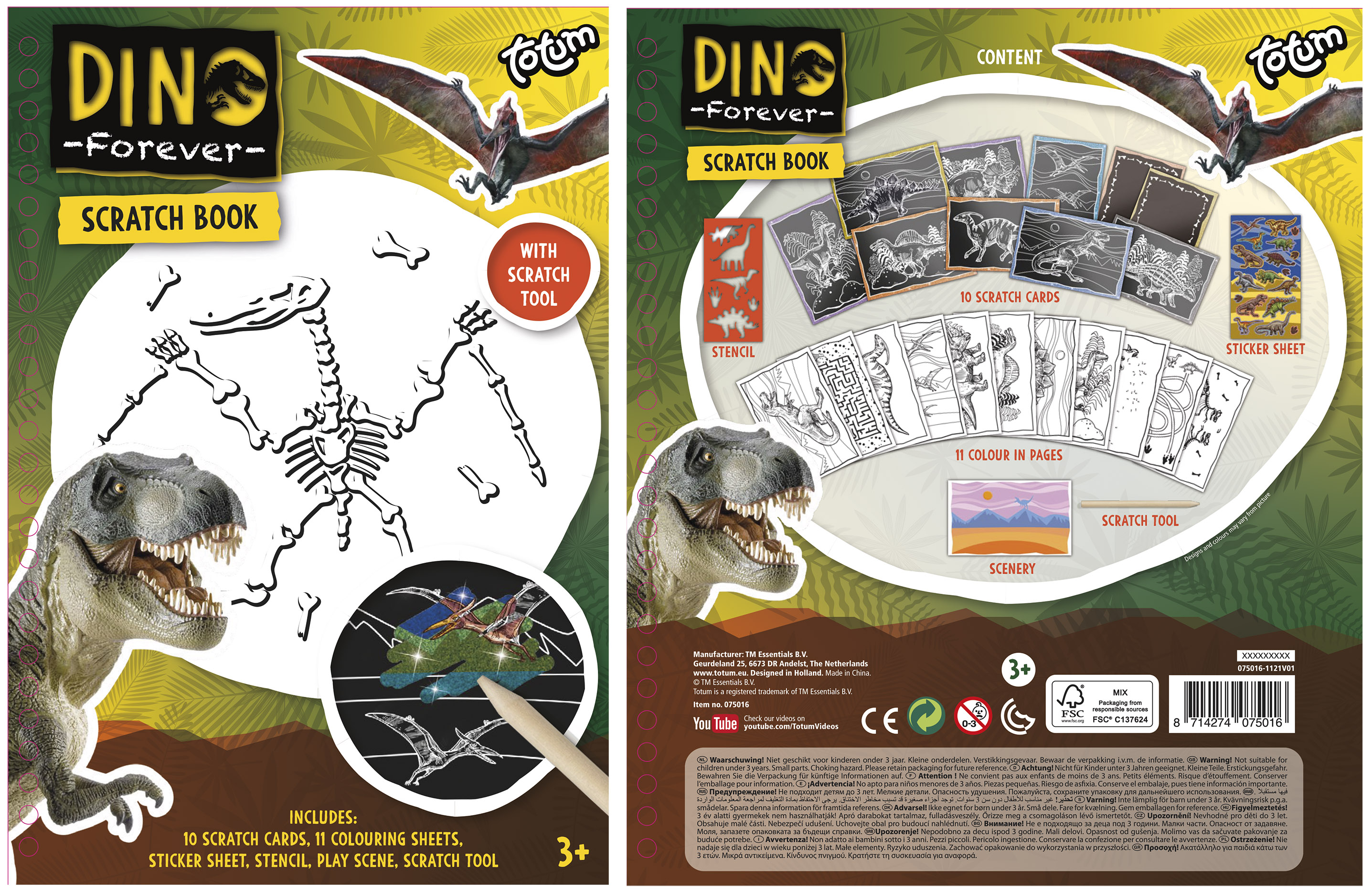 Scratchbook Δεινόσαυροι