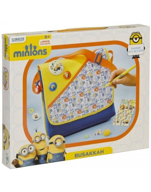 Творчески комплект Minions, Декорирай сам Чанта